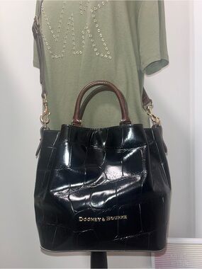 Dooney & Bourke Mini Croco Barlow Bag